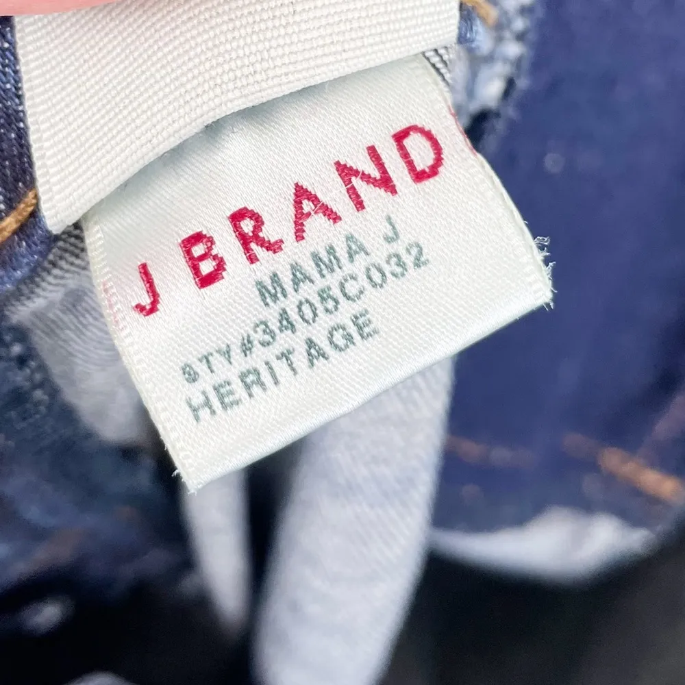 J Brand Mama J Maternity Jeans Bootcut Heritage Wash 3405C032 Women's Size 26 - Image 10