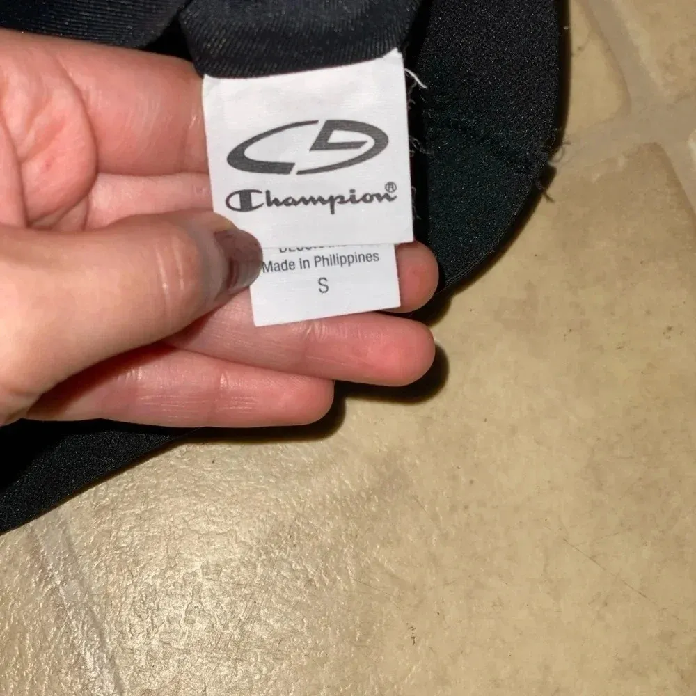 Champion Women Athletic Black Sports Bra power core size S - Image 4