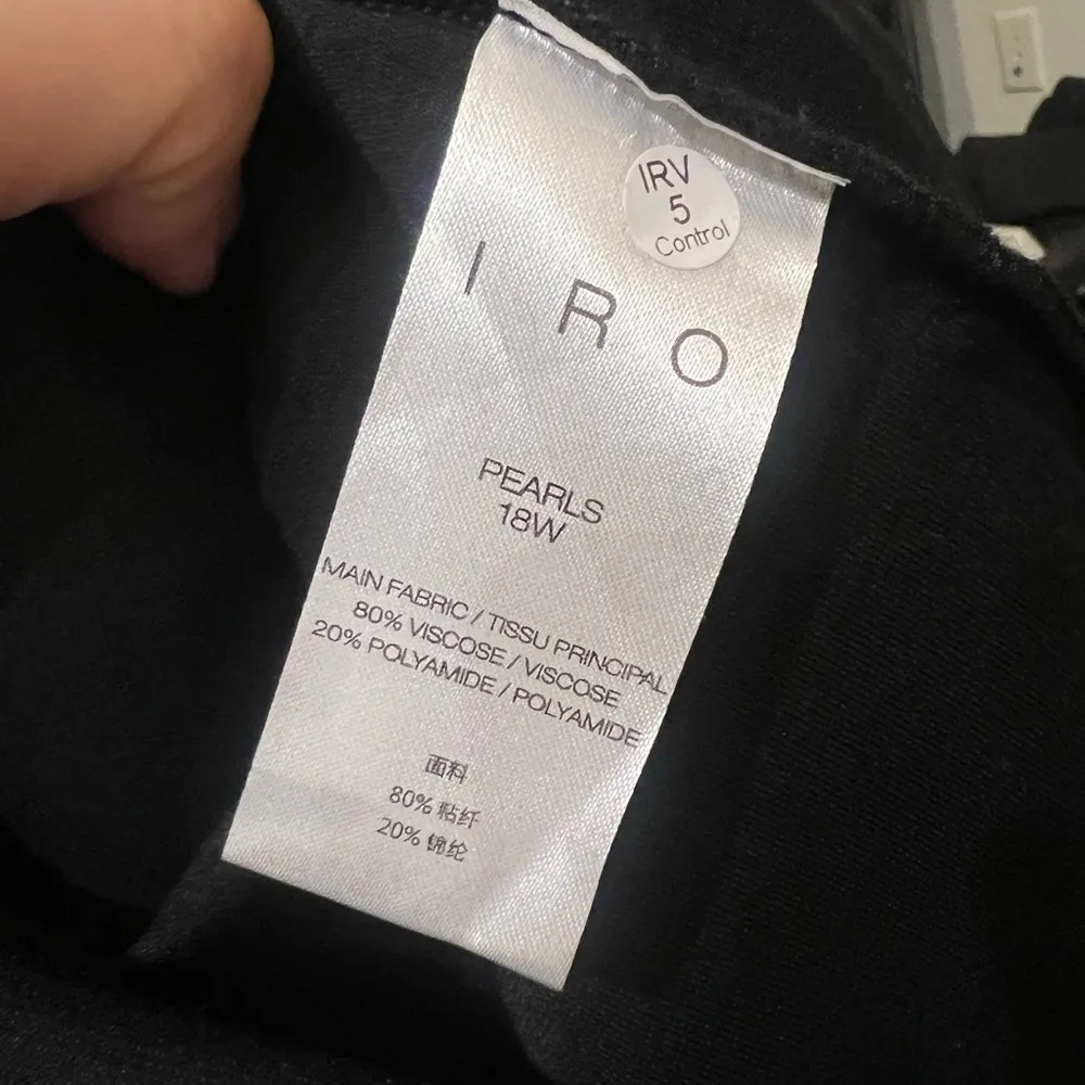 Elegant Black IRO Dress - Image 5