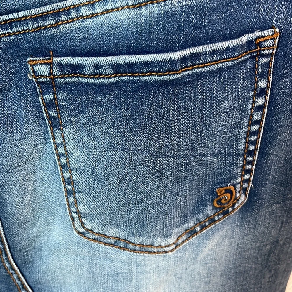 Denim Jean Skirt Indigo Rein Womens Junior 7 - Image 16