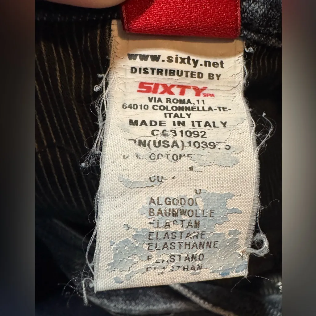 Y2K Miss Sixty Pre-owned Slim Fit Jeans Size 28 - Image 7