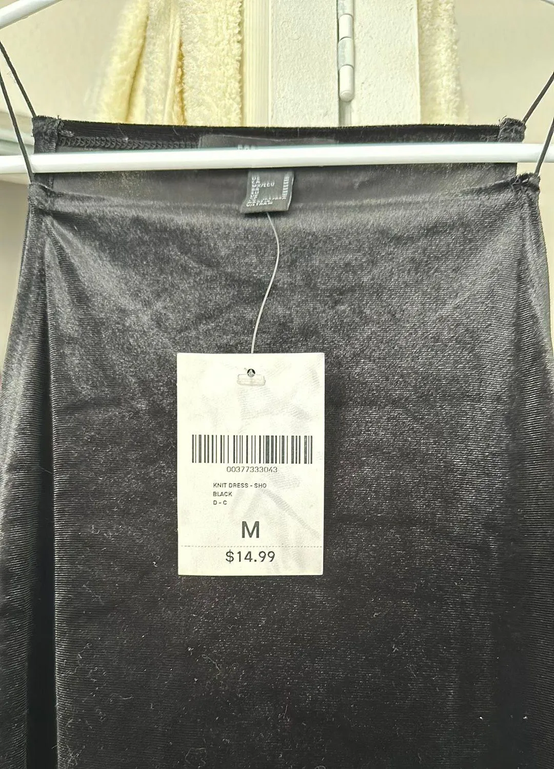 Velvet Black Dress - Image 4