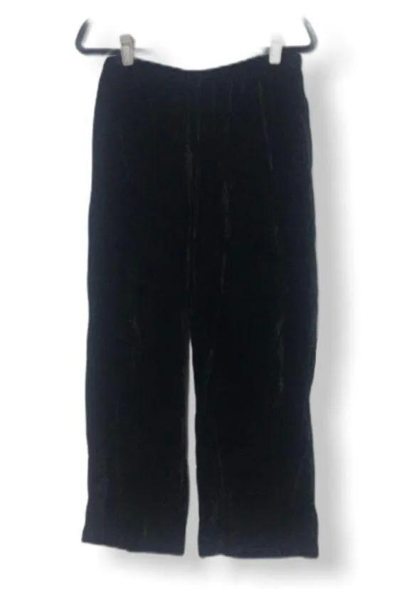 Travel Smith Velvet Wide Leg Pants Size M - Image 2