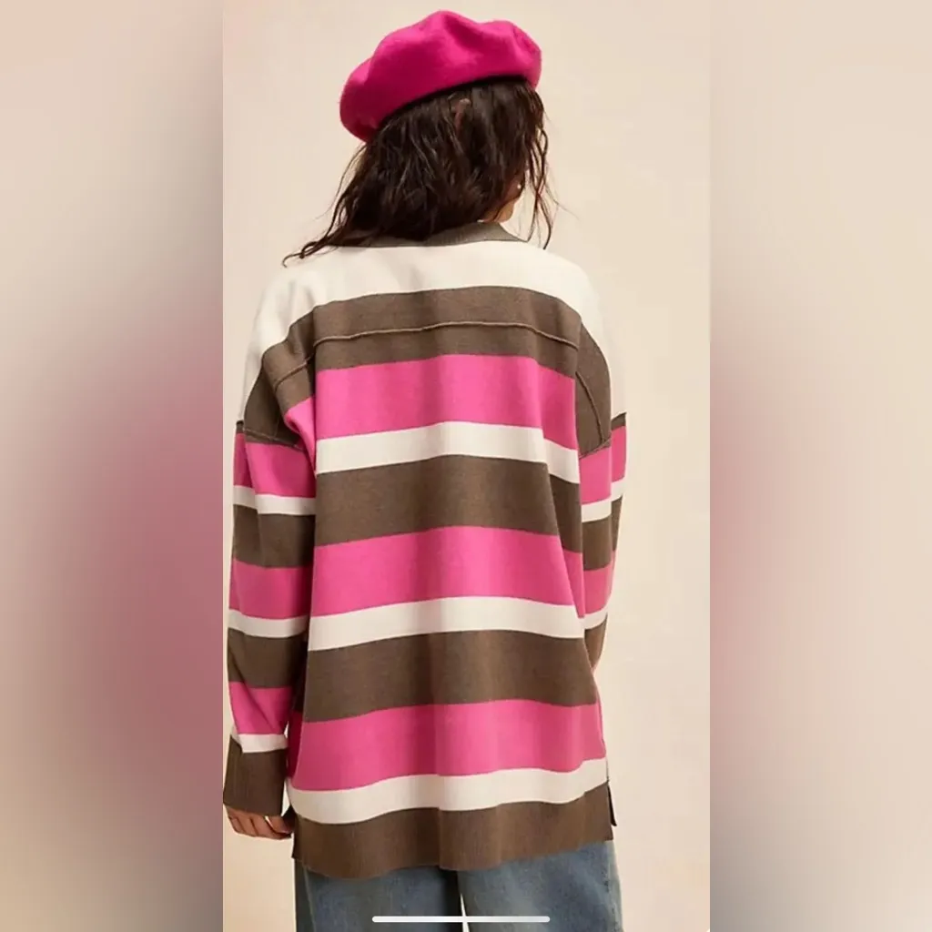 We The Free $198 MSRP League Of Her Own Cardigan Aurora Pinecone - Image 3