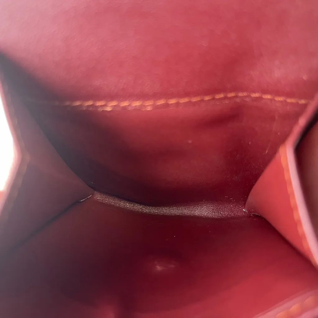 Cartier Vintage Burgundy Leather Coin Pouch Wallet - Preowned - Image 6