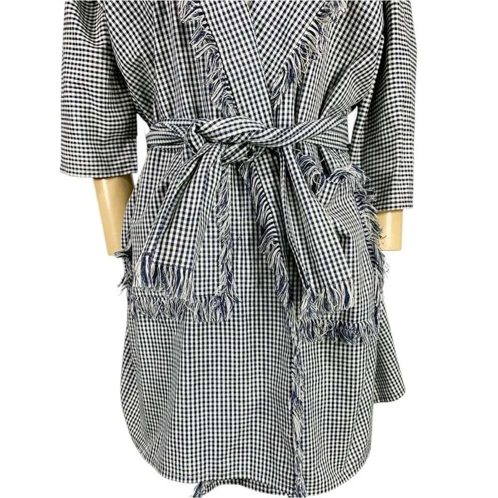 CHLOE Wrap Belted Midi Coat Size EU 36 NEW - Image 8