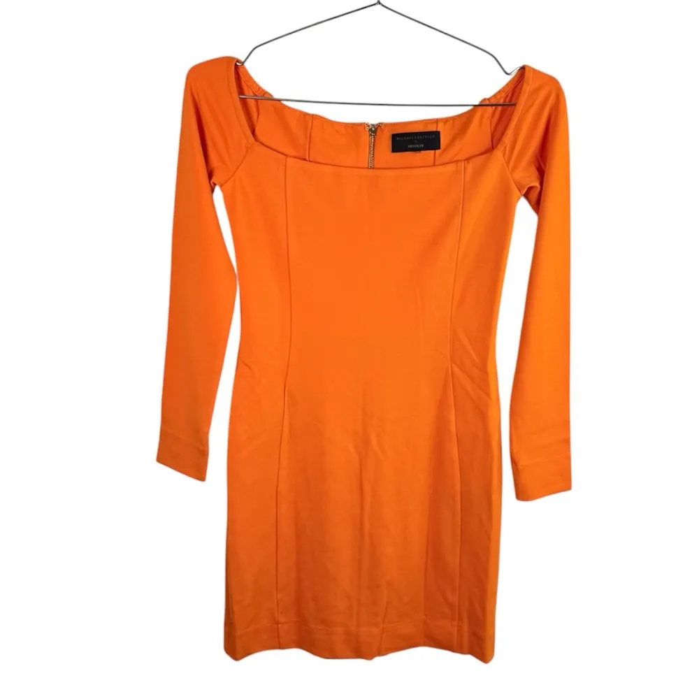 Michael Costello x REVOLVE Orange Miki Mini Dress - Image 2