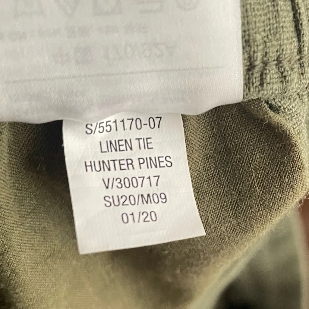 Old Navy Linen Blend Shorts Womens XL Green - Image 7