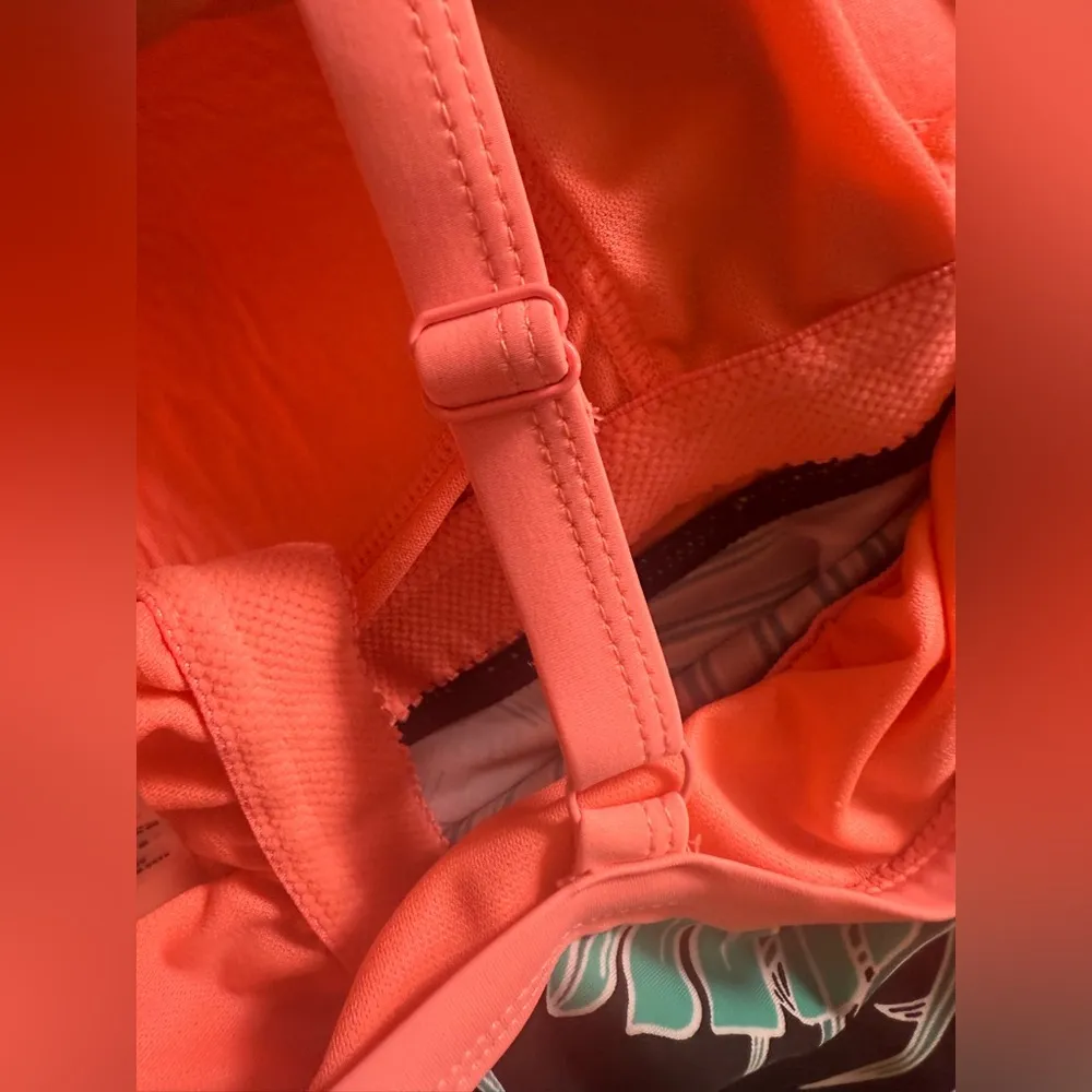 Zero X Posur Bra dress bathing suit XL black floral lightweight stretch - Image 9