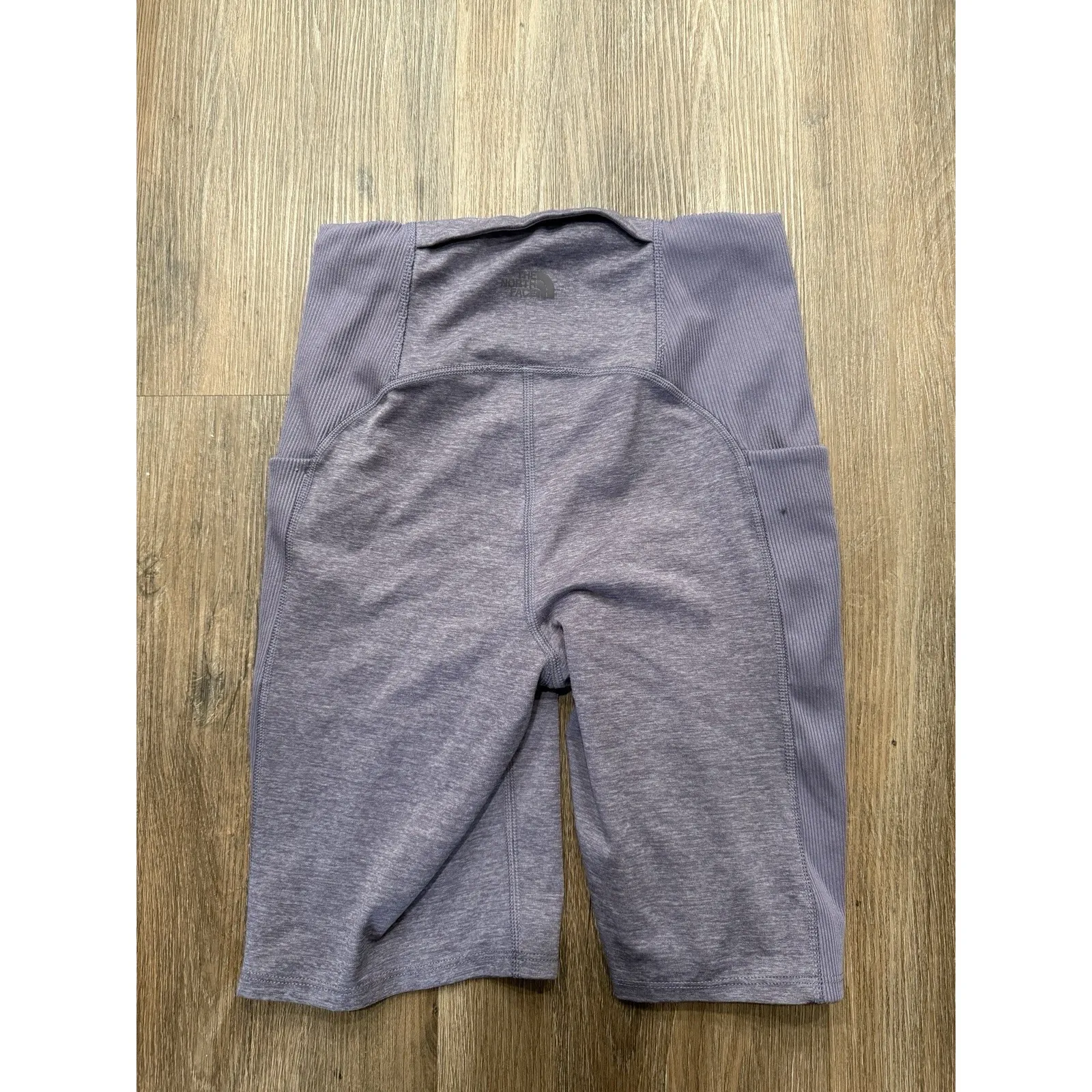 The North Face Womens Cycling Shorts Purple Athletic Bike Shorts Medium - Image 3