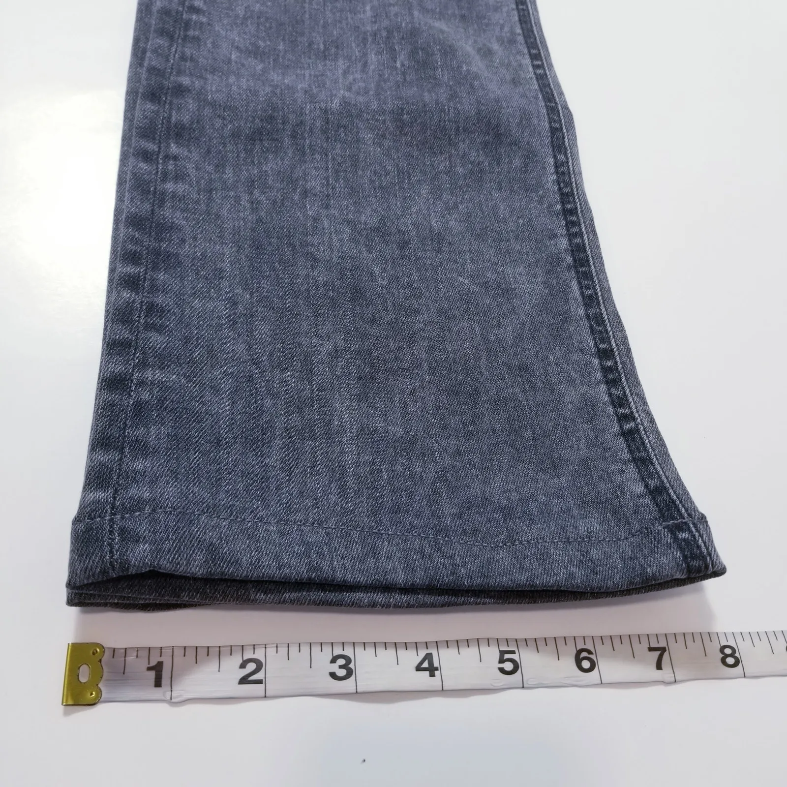 3 x 1 NYC High Waisted Button Fly Bootcut Denim - Image 7