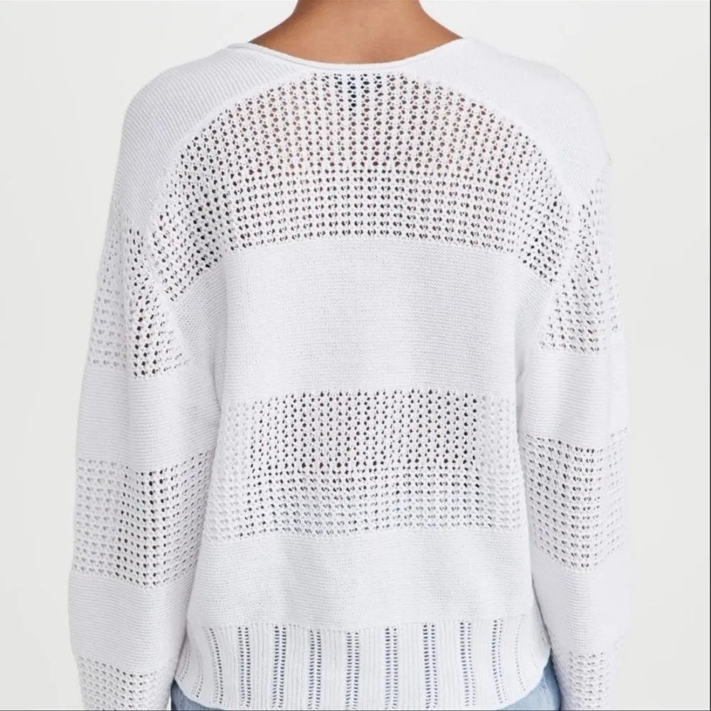 RAG & BONE Faye Sweater in White - Image 3
