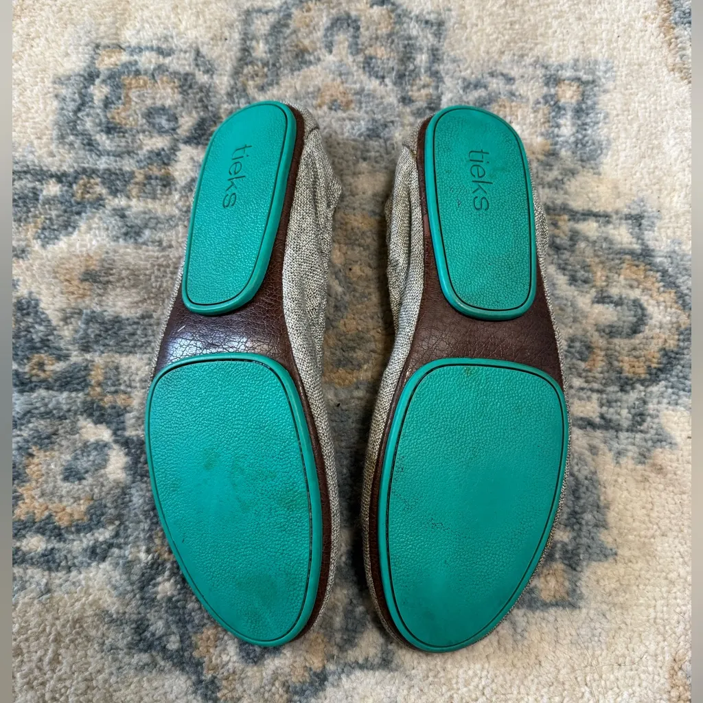 Tieks Silver Lake Flats Size 9 - Image 10