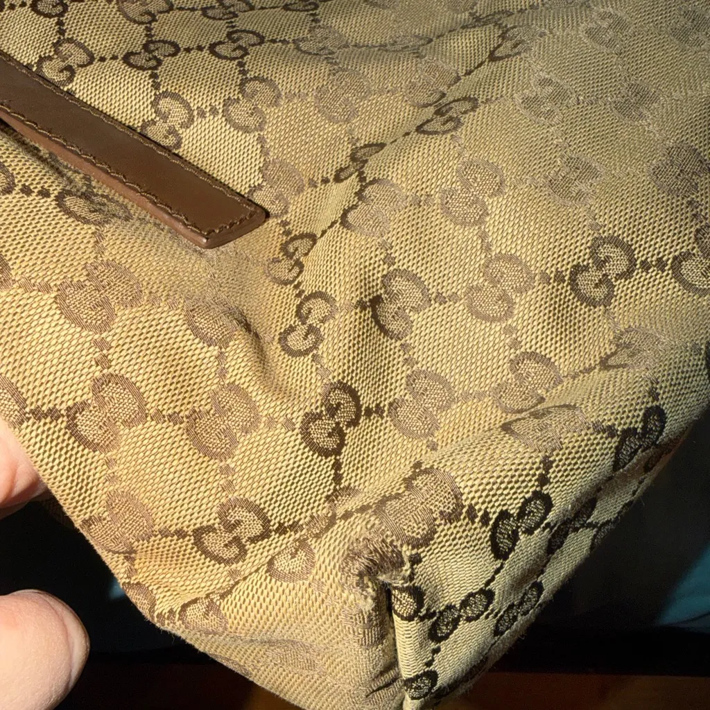 Gucci Vintage Large Shoulder Bag GUC - Image 6