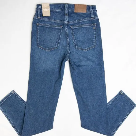 NEW Madewell 10" High-Rise Skinny Jeans in Bradshaw Wash, size 26‎ - Image 12