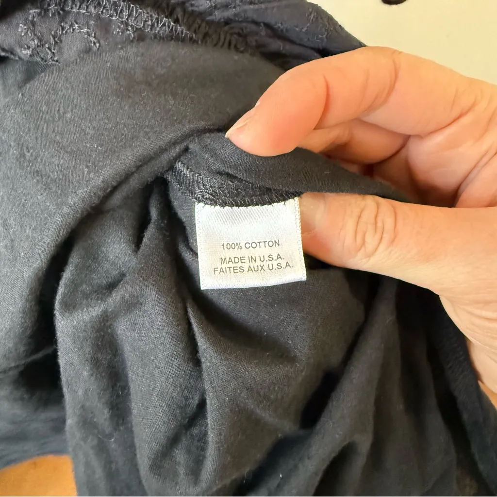 Misa Doutzen Eyelet Mini Ruffle Dress Sz L - Image 7