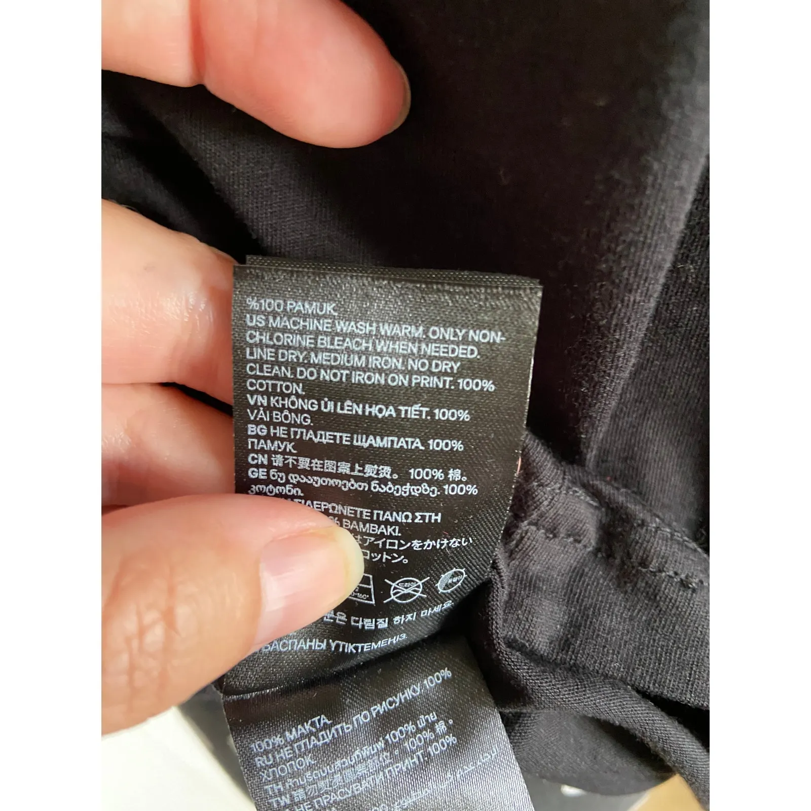 Stranger Things Womens Tank Top Sz XS Black‎ Red H&M Netflix Collab Cotton NEW - Image 3