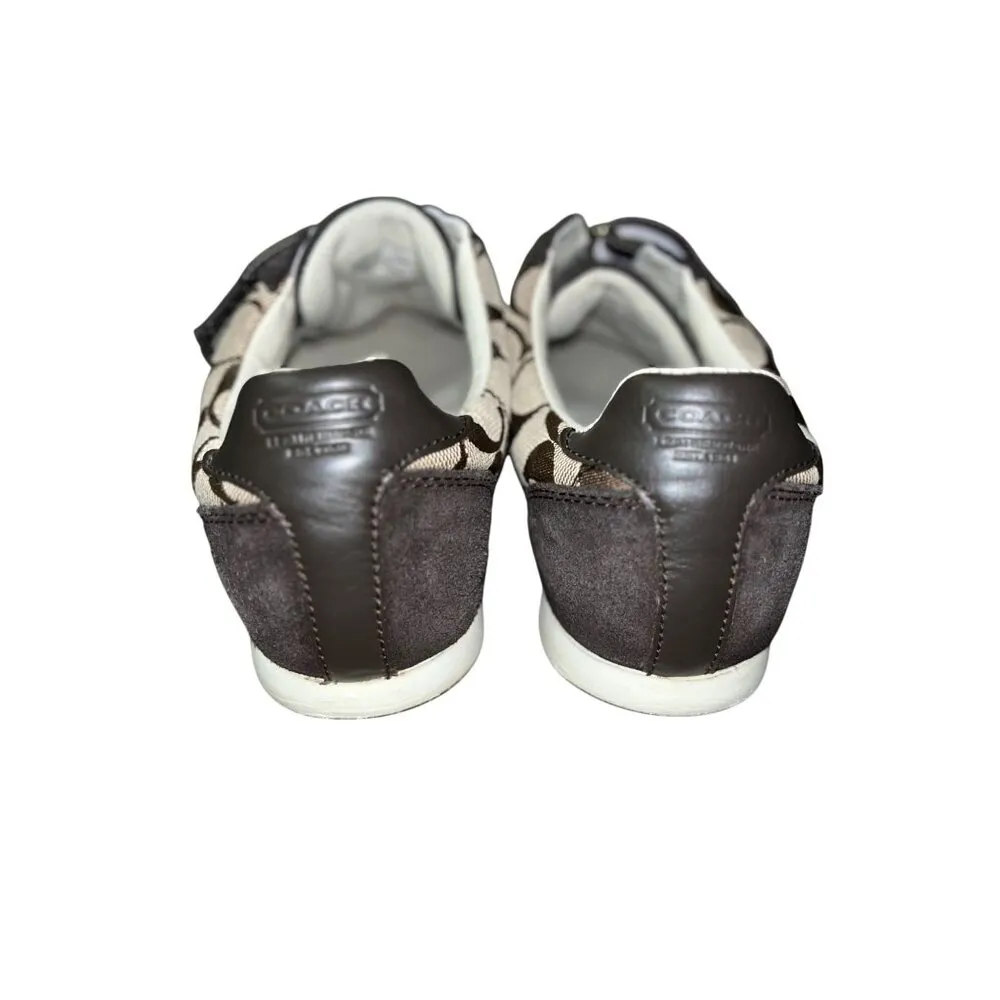 Coach Juli Casual Sneaker Shoes Womens 8M Used Q301 - Image 5