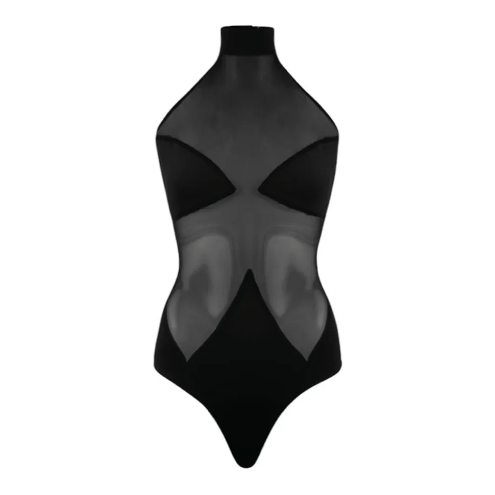 OW Clair Black Bodysuit size Small. - Image 7