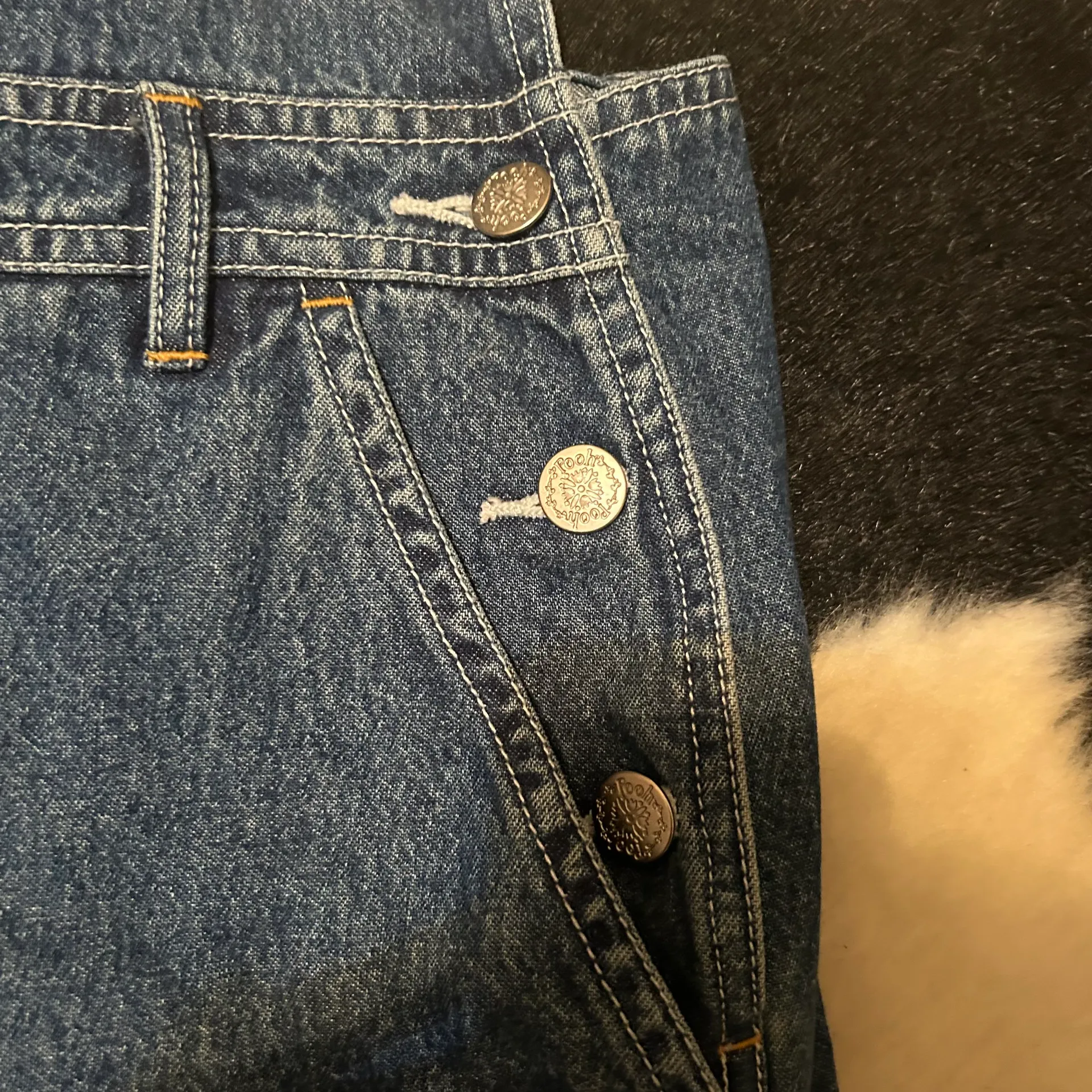 Winnie The Pooh Vintage Overalls - Image 4