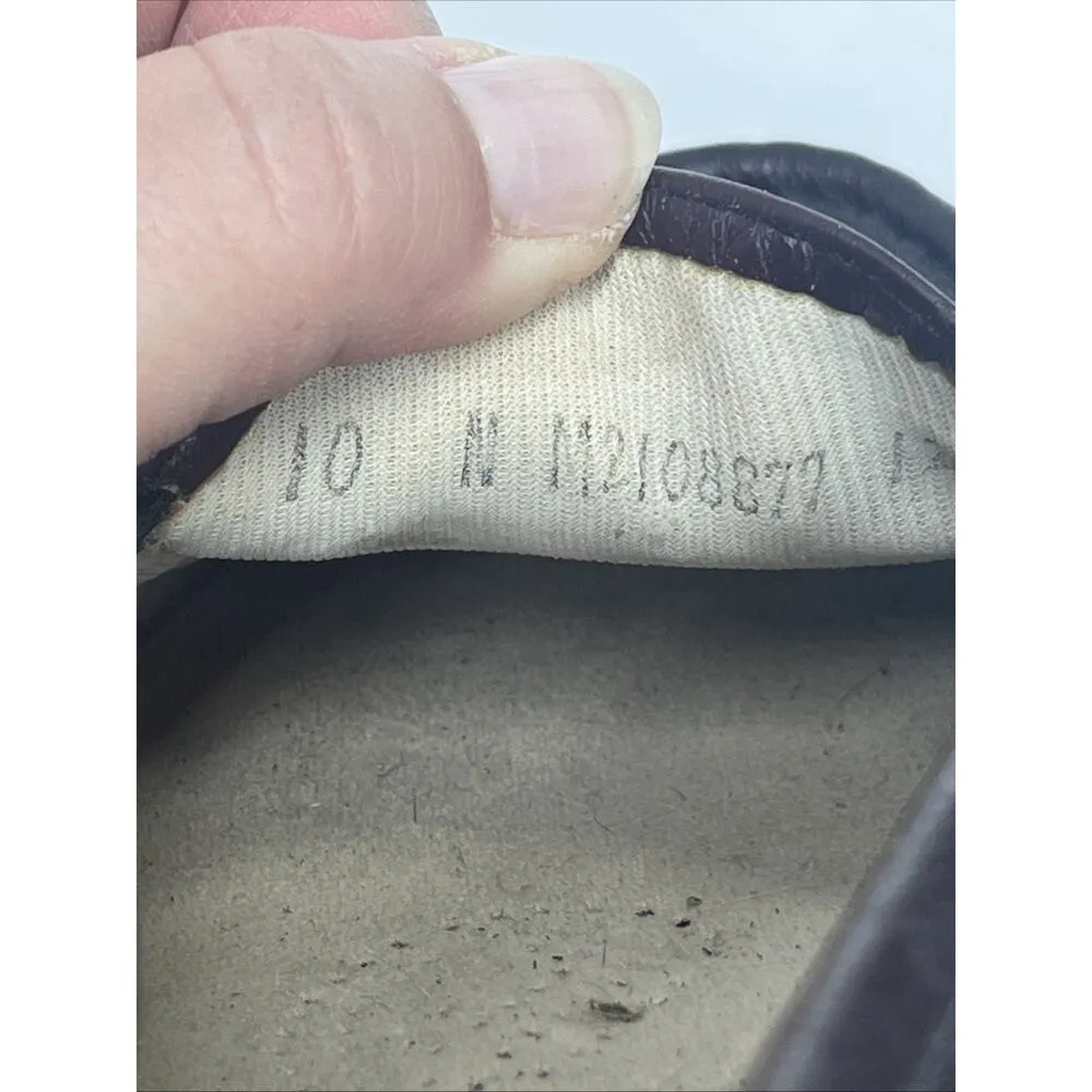 SAS Simplify Women’s 10N Red Leather Loafers Flats Tripad Comfort Shoes Size 10 - Image 5