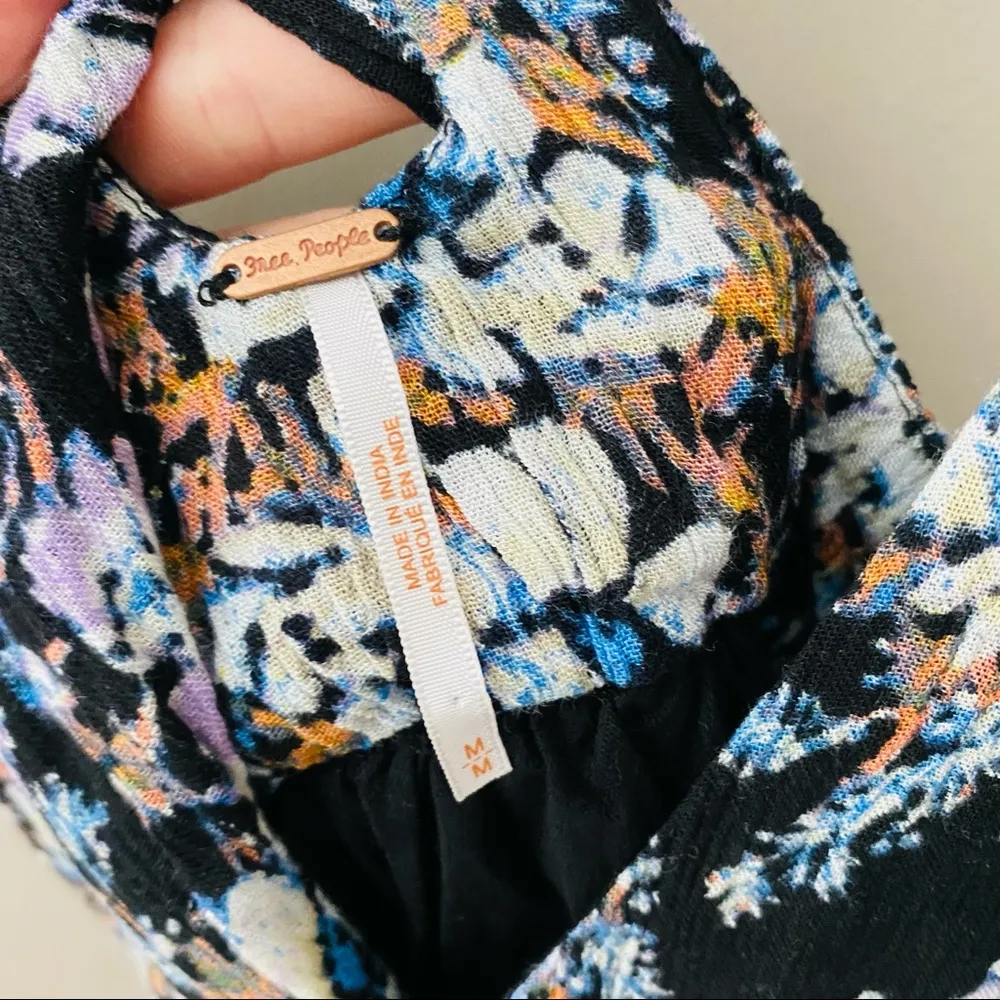 Free People Washed Ashore Mini Dress Sz Medium - Image 9