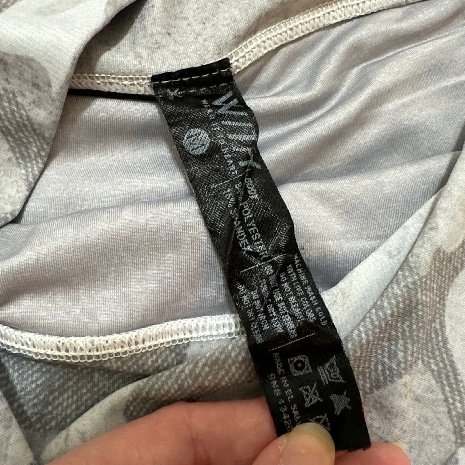 Wear It To Heart | WITH | Camo Athletic Athleisure Workout Tennis Golf Skort, M Gray Size M - Image 6