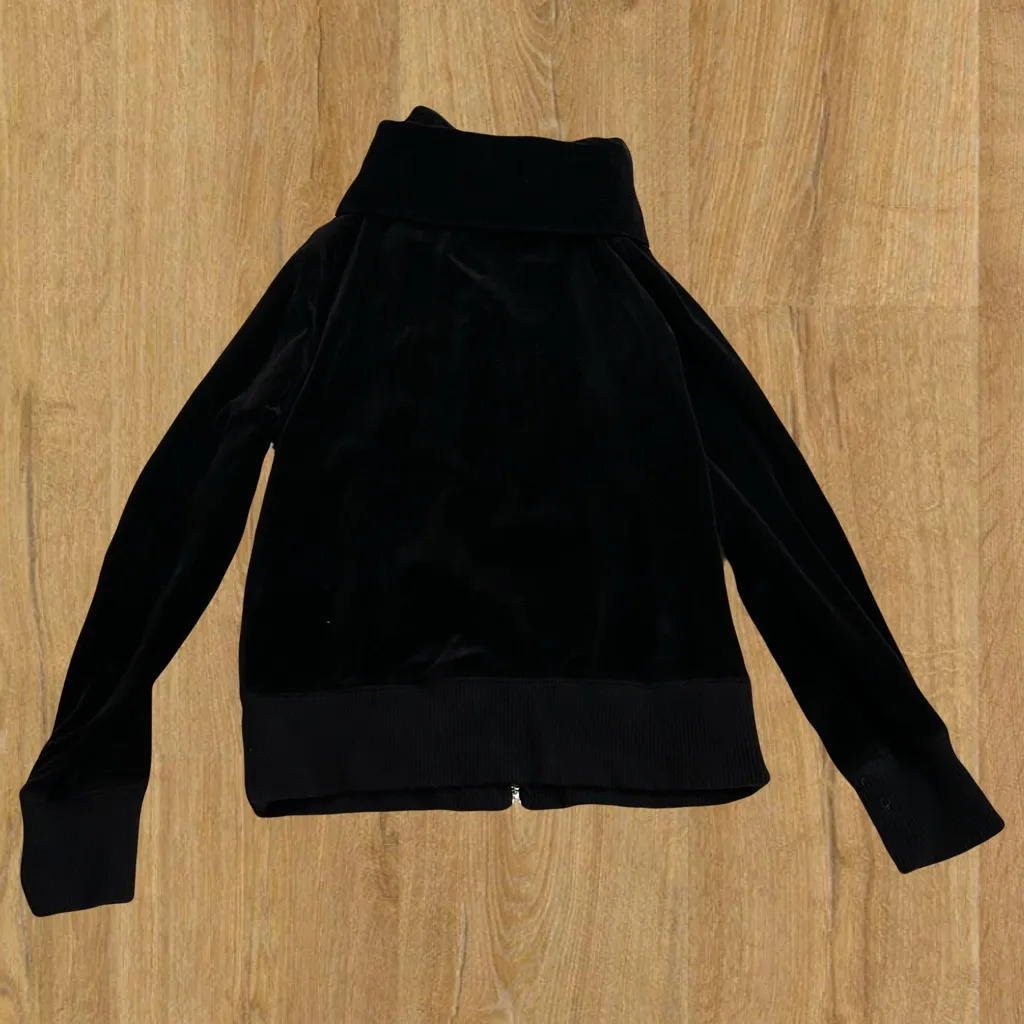 Michael Kors Velour Velvet Bomber Track Jacket - Image 4