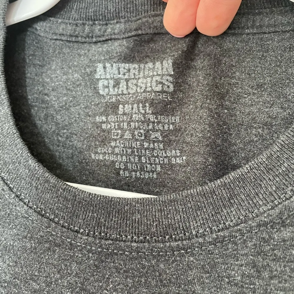 Back To The Future Grey Graphic T - Image 4