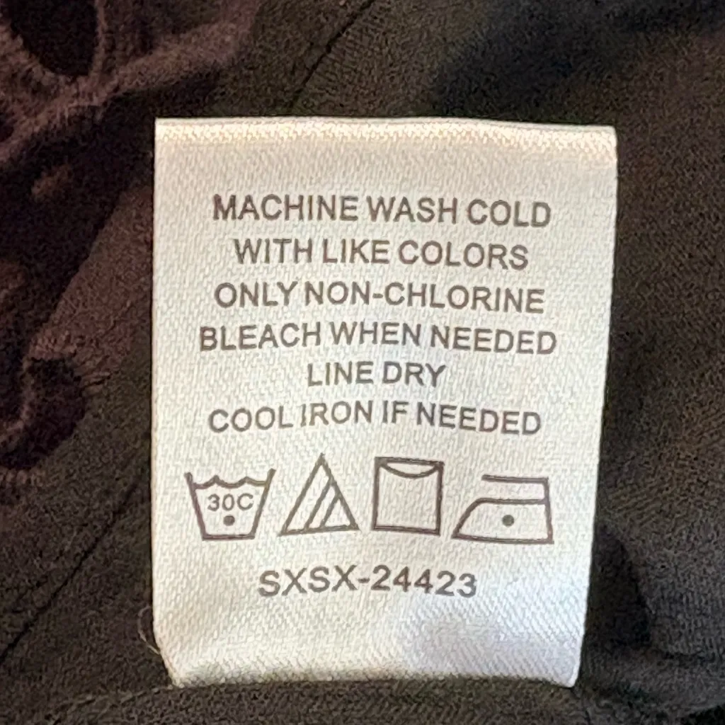 Mud Pie The Meredith Black Eyelet Tunic stylish & feminine dress size Small NWT - Image 9