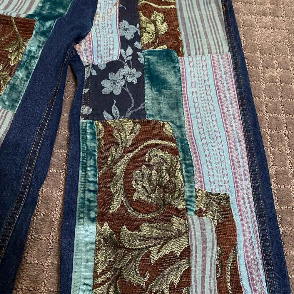 BDG  High & Wide Jean - Patchwork Denim NWT Size 25 - Image 8