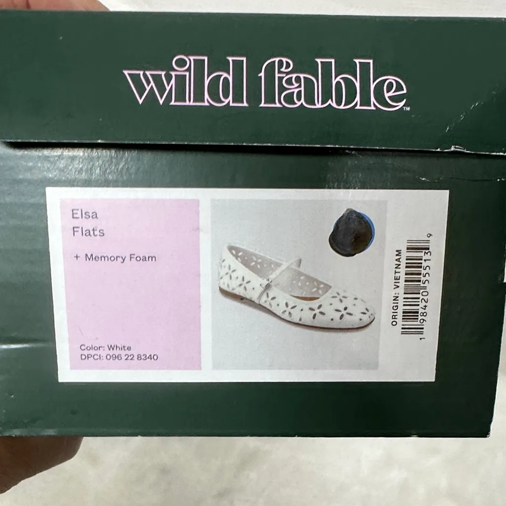 Wild Fable White Cutout Flats - Image 7