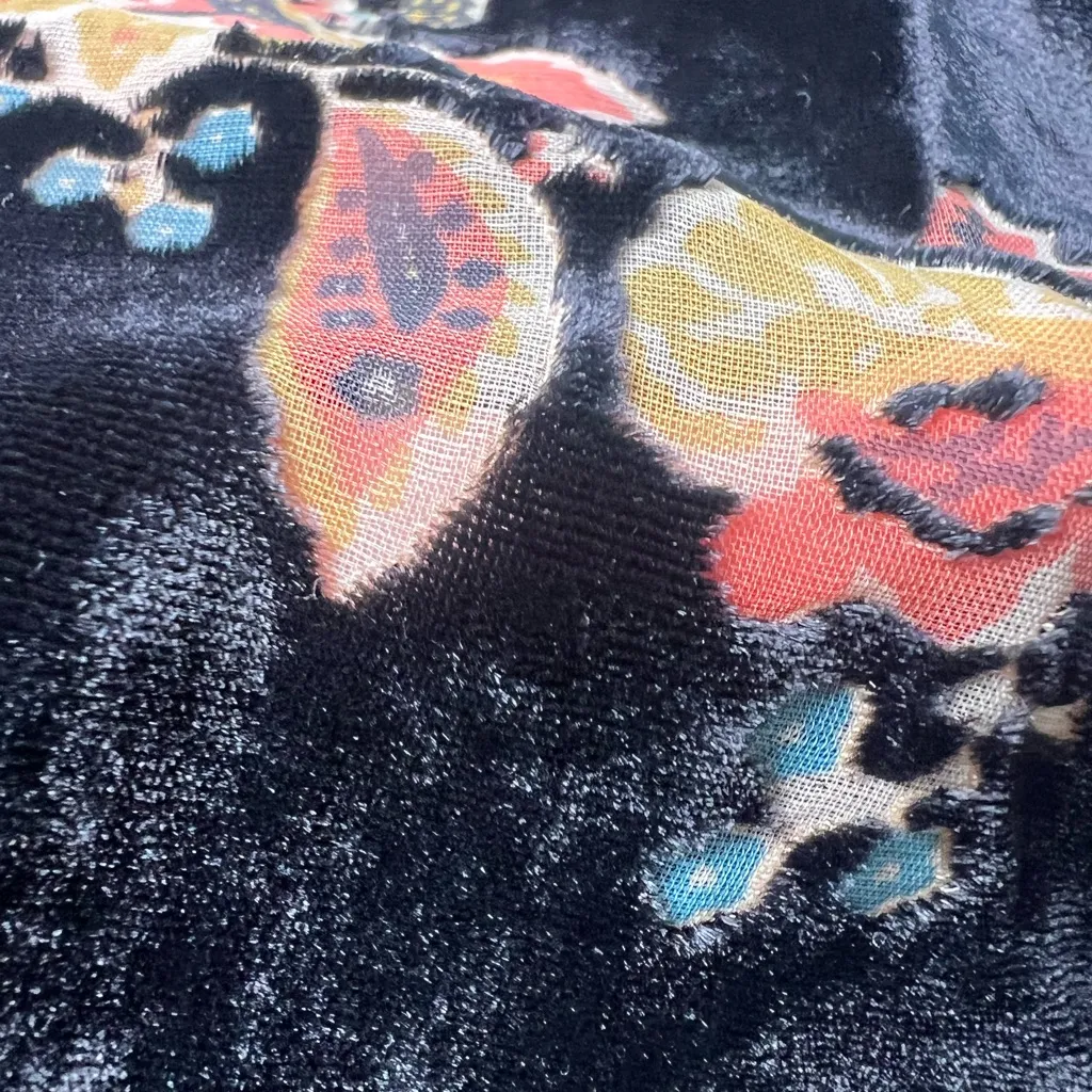 Adyson Parker Velvet / Floral Size S Black - Image 7