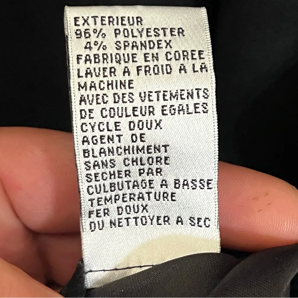 Women’s Talbots Long Sleeve Button Down Shirt In Black Size X - Image 6