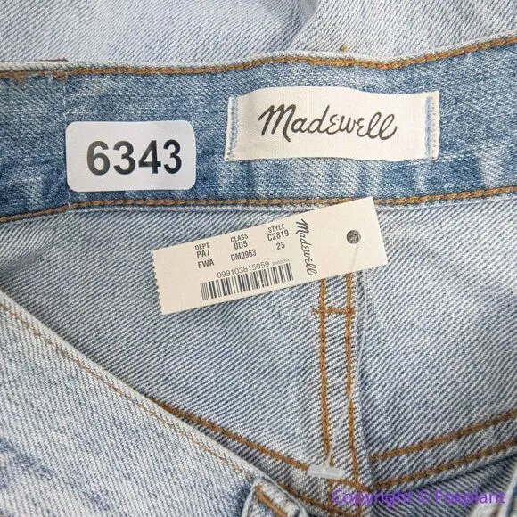 NEW Madewell The Perfect Vintage Jean in Fitzgerald Wash,‎ 25 - Image 14