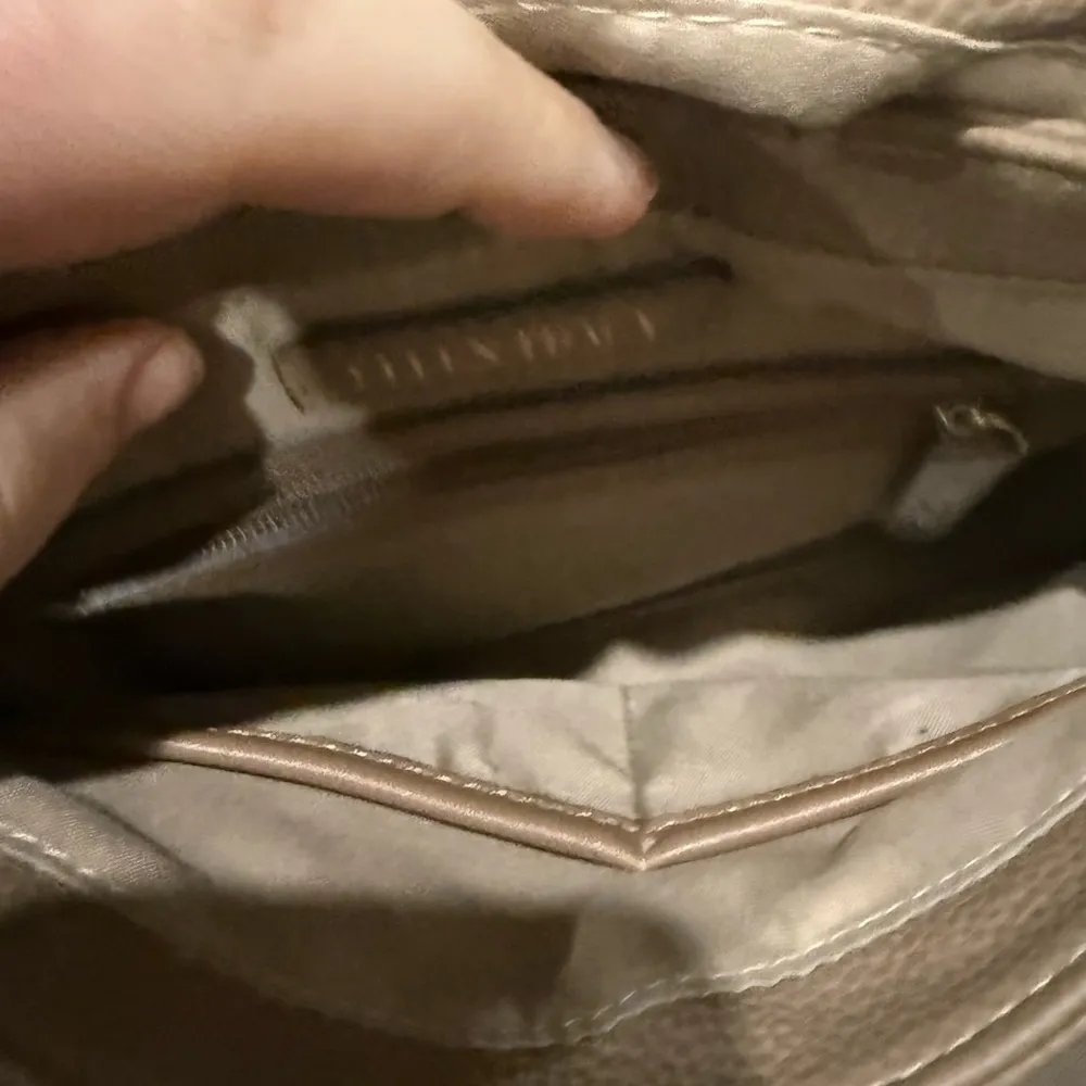 Ellen tracy Tan brown Leather Crossbody Bag - Image 8