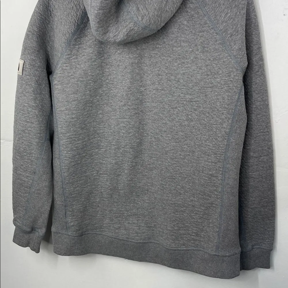 The North Face Full Zip Hooded Sweatshirt Gray Size Large - Image 11