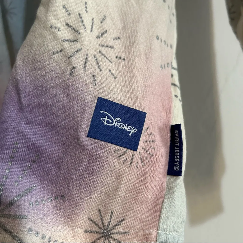 Walt Disney World 100th Anniversary Mickey Fireworks Spirit Jersey Size Large - Image 3