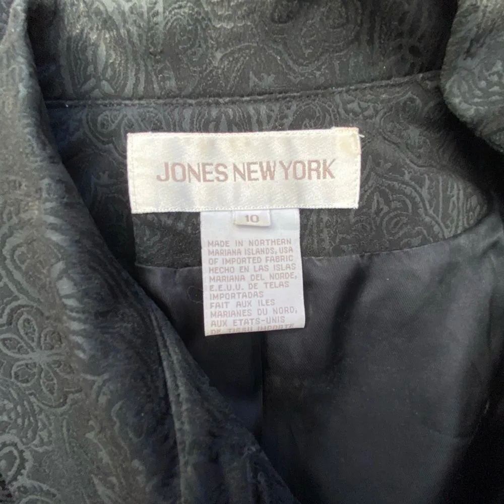 Jones New‎ York Paisley Print Jacket - Image 6