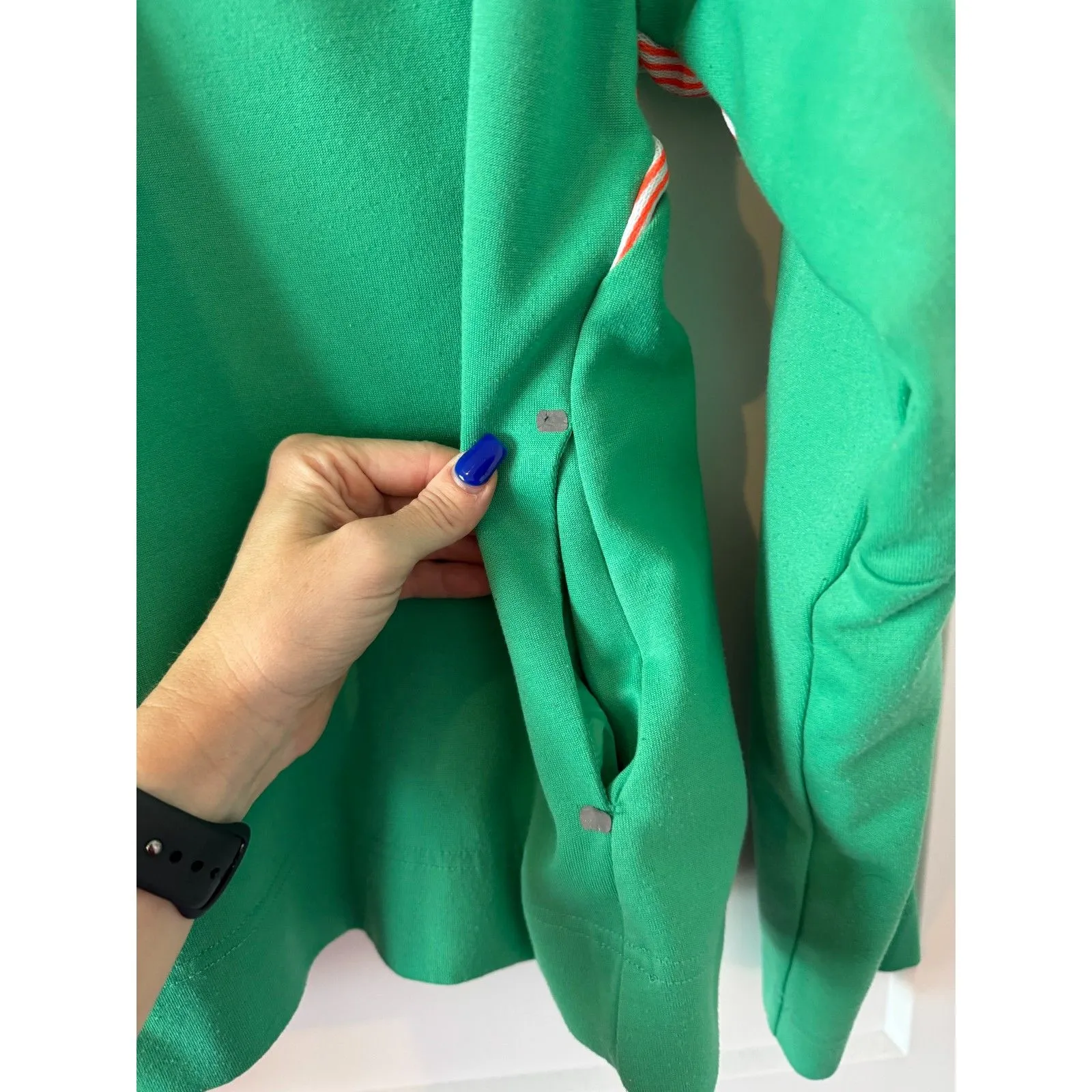 Save The Duck Women's Green Pullover Sweatshirt - Image 8