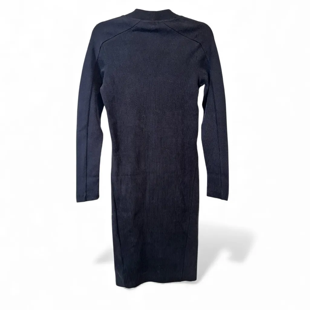 G-STAR RAW ERGONOMIC SLIM RIB DRESS WMN Size Medium NWT Color Dark Black - Image 7