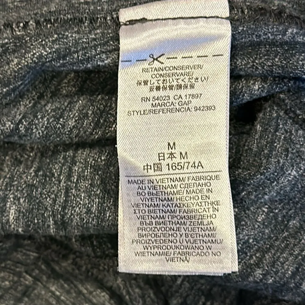 Gap Fit Women’s Heather Grey Full Length Leggings - Image 4