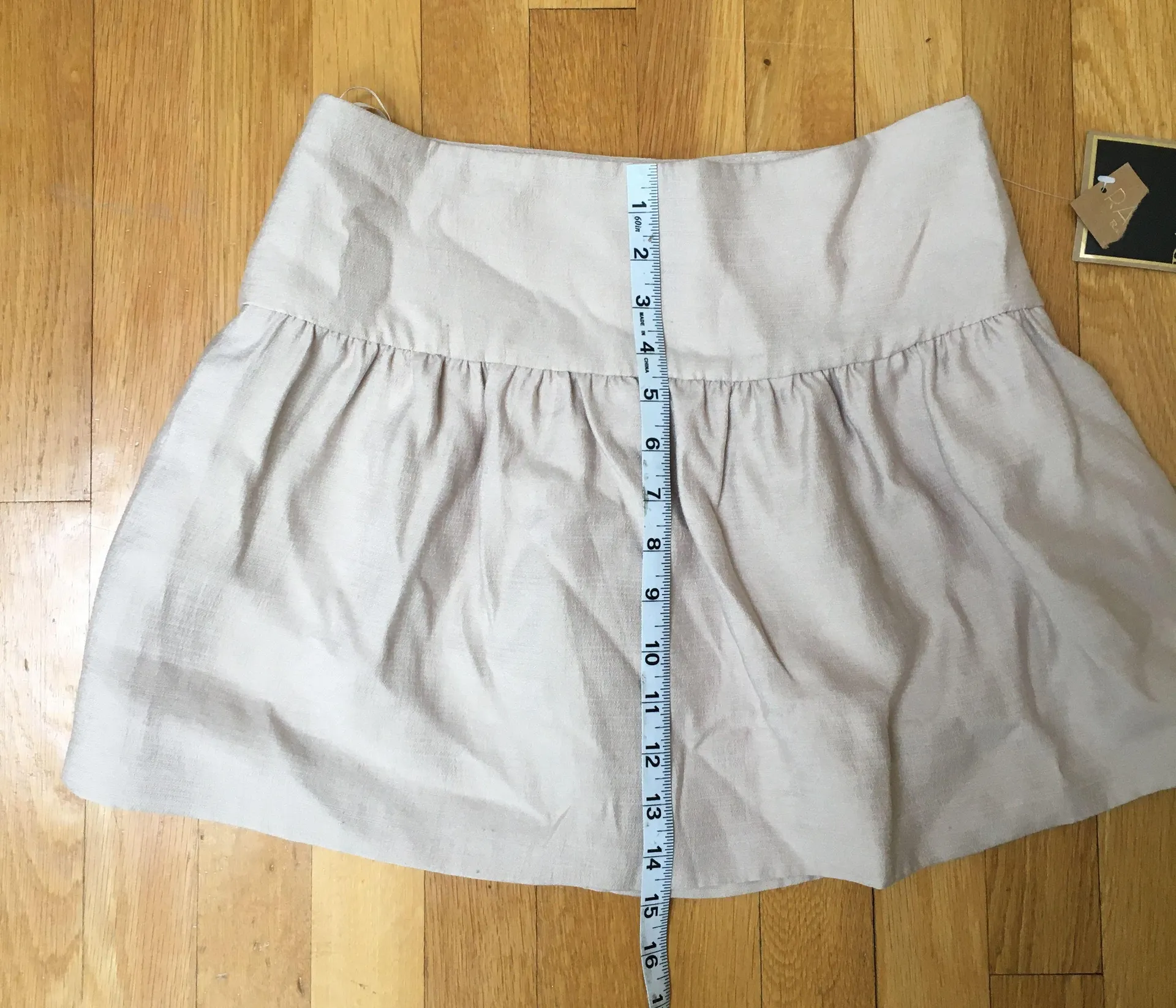 RACHEL  Party Blush Short Skater Style Skirt Size 2 - Image 3