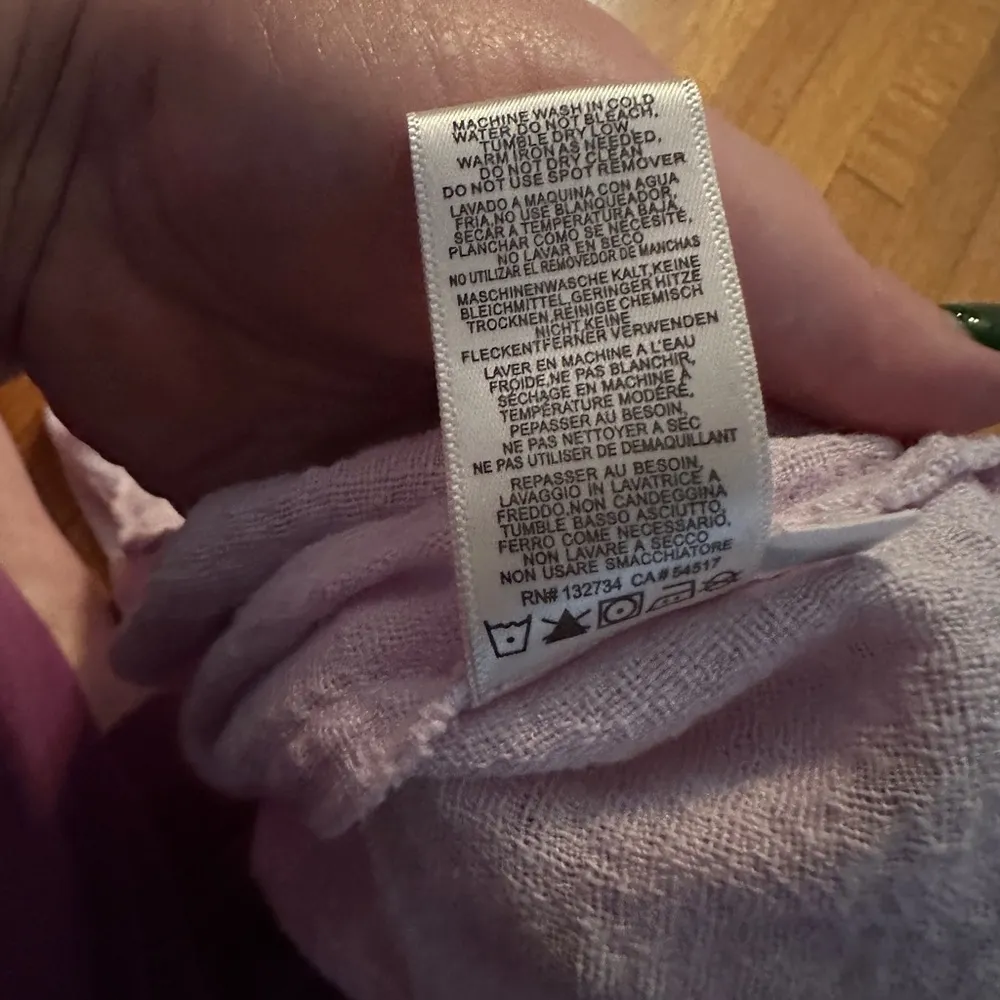 Cloth & Stone Lilac Tunic Top, Size L - Image 6