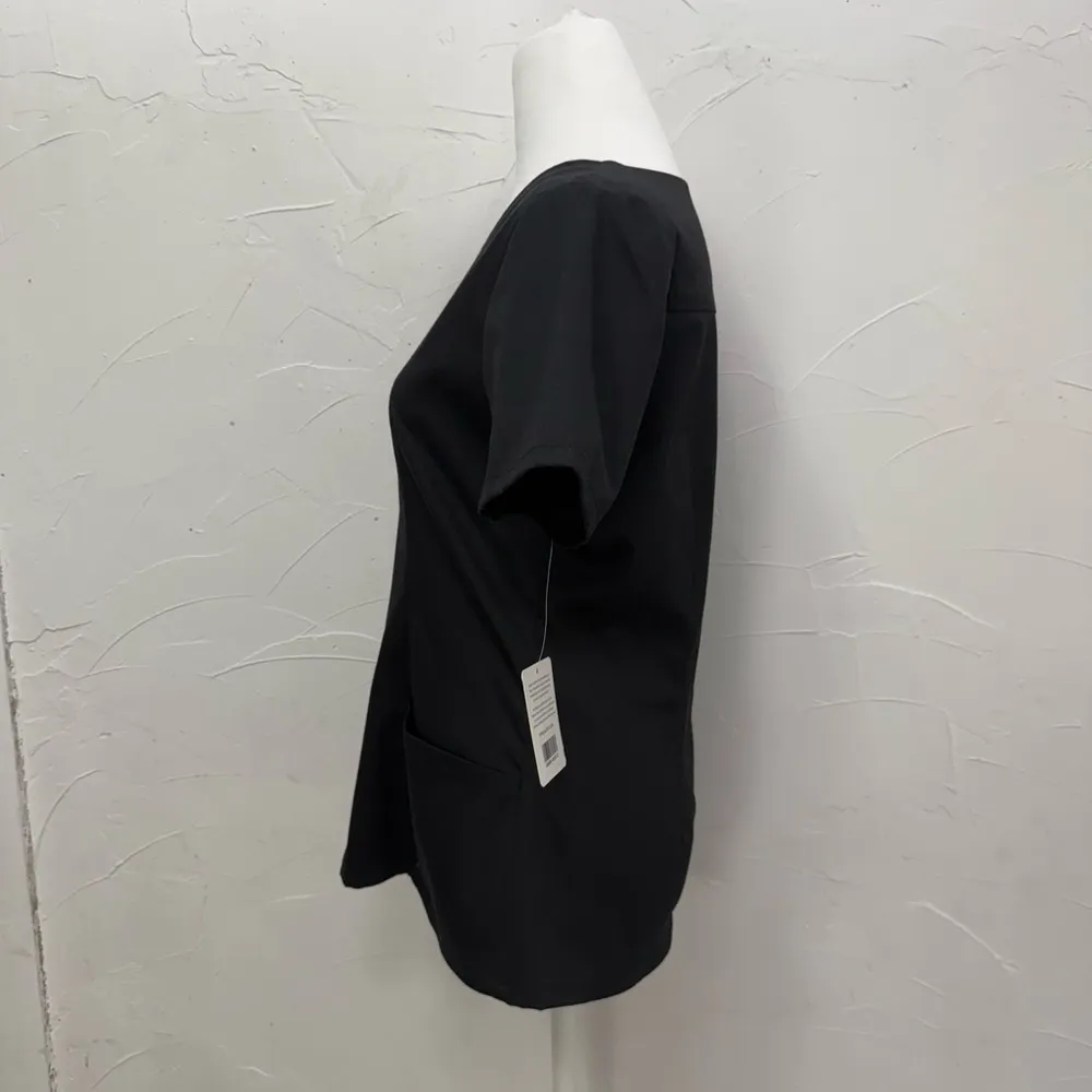 Jaanuu Zip Back Contour Scrub Top - Image 3