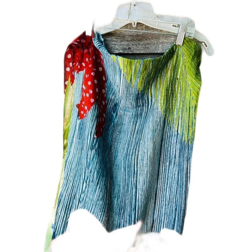 36” X 68” beach wrap Blue Size undefined - Image 2