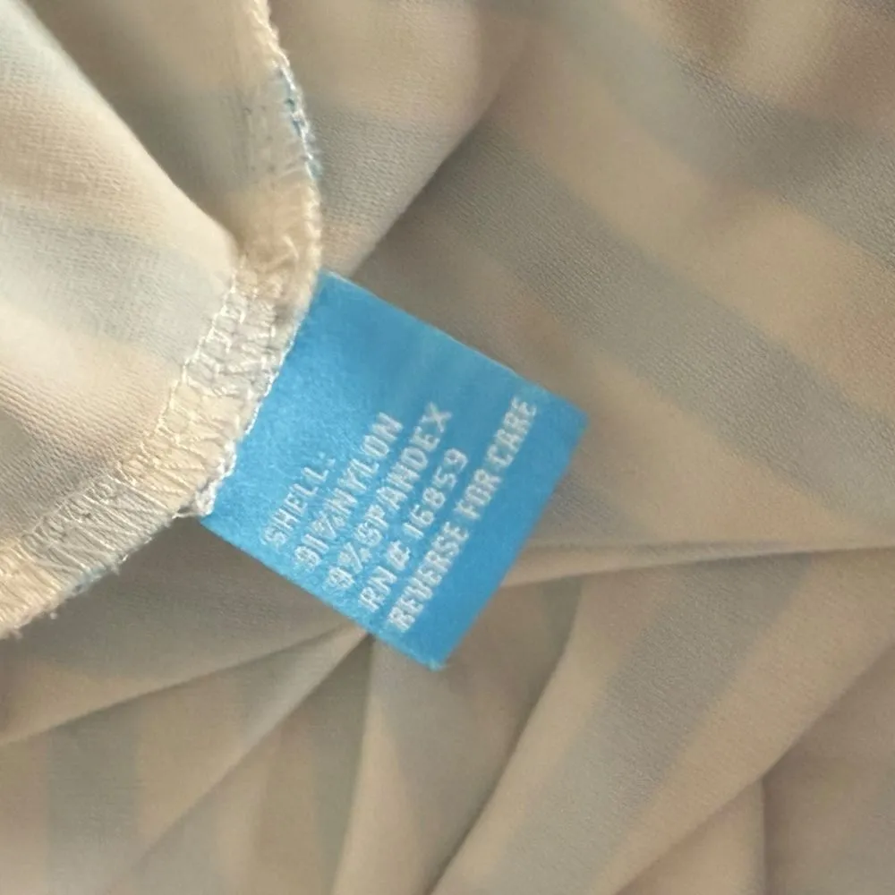 J. McLaughlin Catalina Cloth Striped Top Size S Orange Blue Coastal Preppy - Image 7