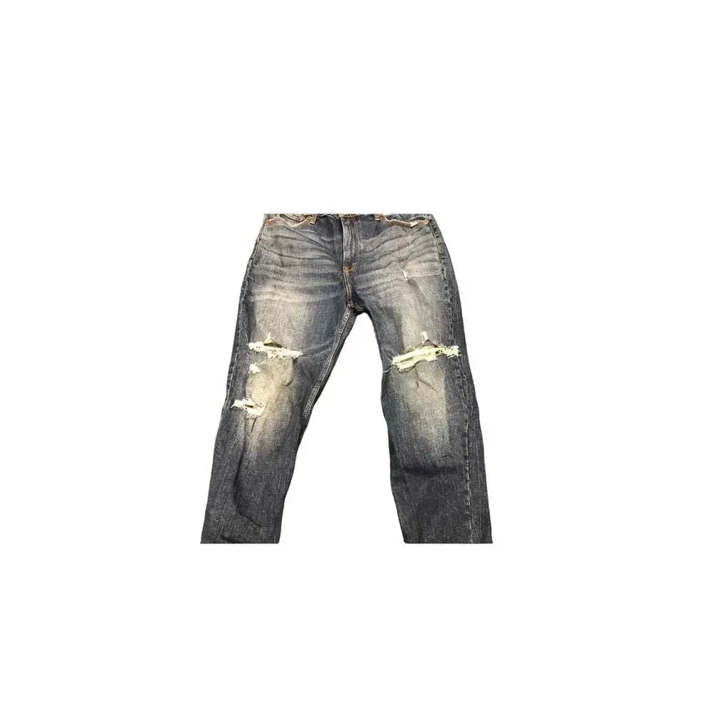 NWT Abercrombie & Fitch The Ankle‎ Straight ultra High Rise Size 33/16S - Image 6