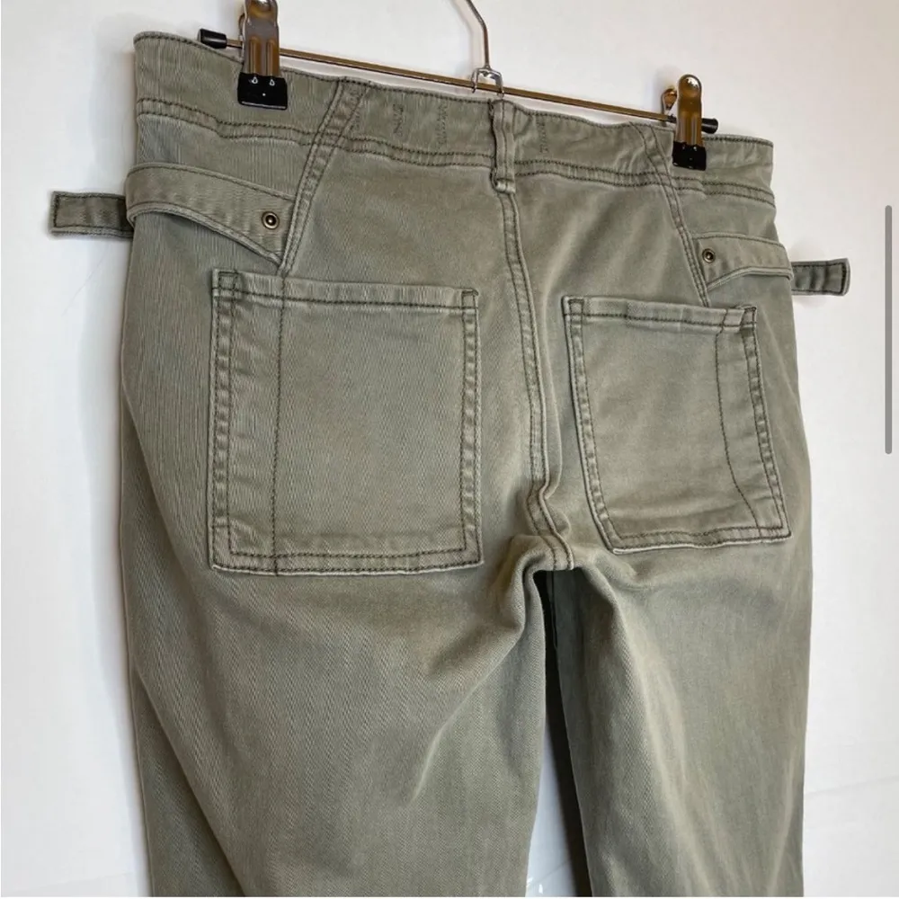 Anthropologie Hei Hei Green Skinny Pants - Image 14