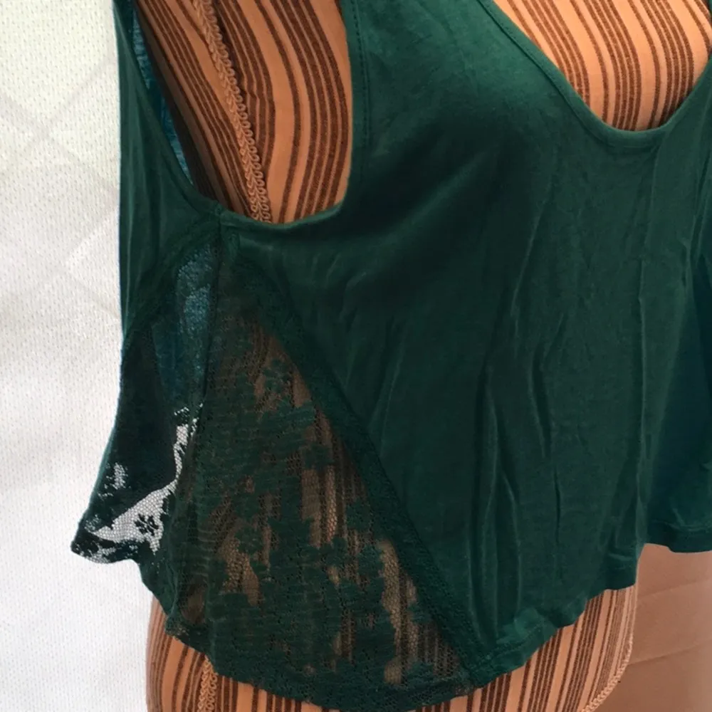 Chloe K Lacy Sleeveless Turquoise Top - Image 5